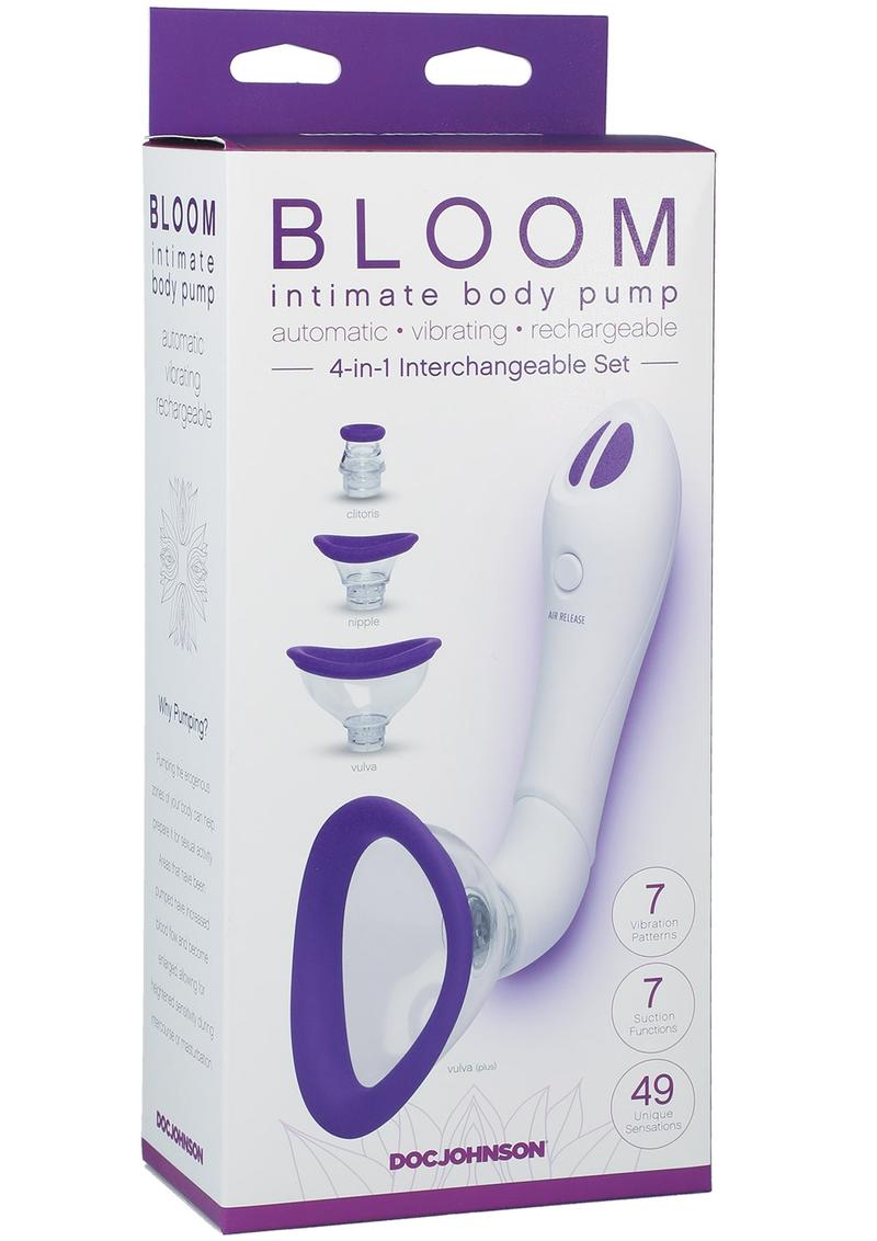 Bloom Intimate Silicone Rechargeable Body Pump