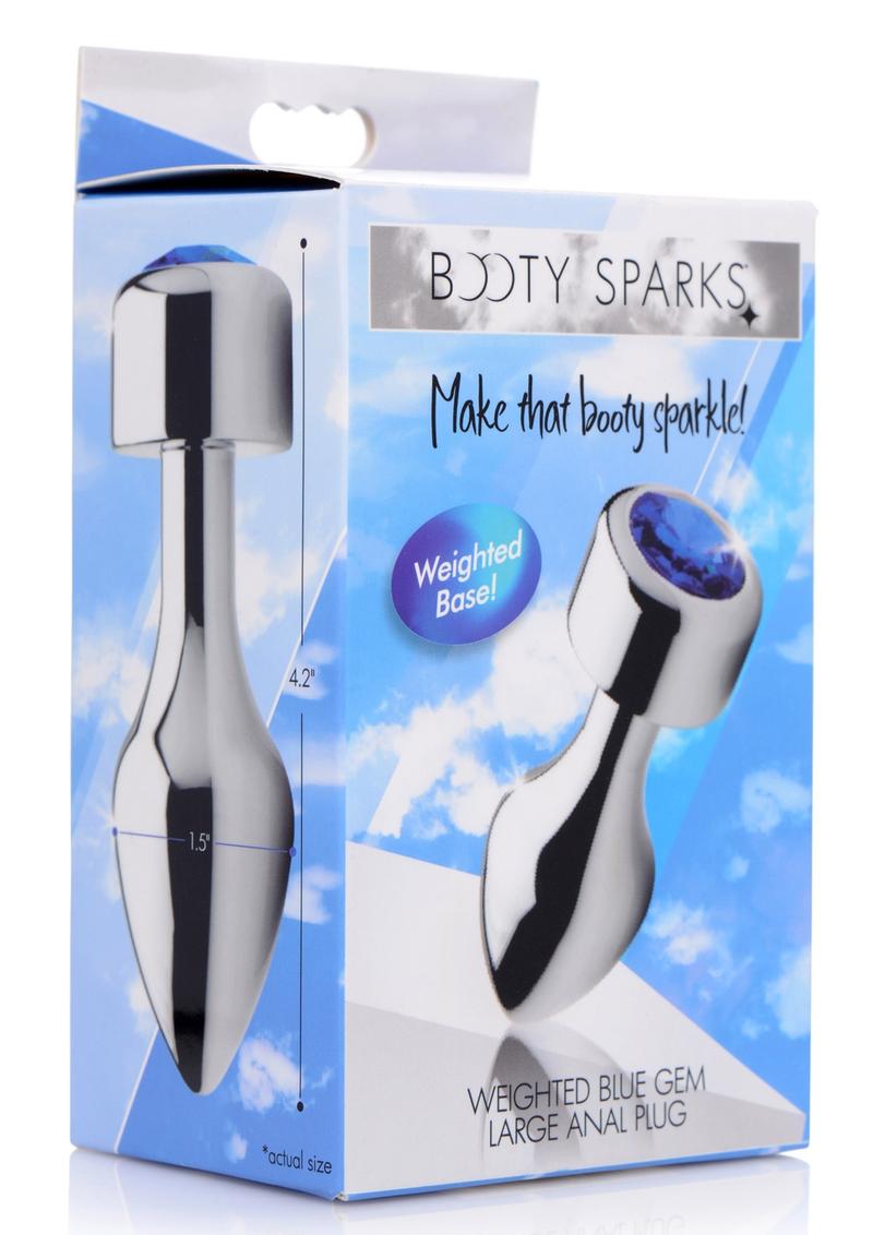 Booty Sparks Weighted Base Aluminum Plug Gem