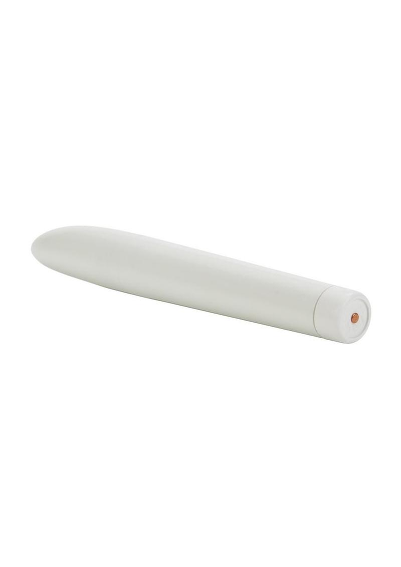 Classic Maxi Mystique Vibrator - Ivory/White