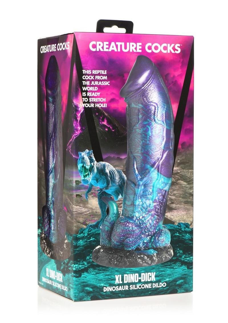 Creature Cocks Dino Dick Dinosaur Silicone Dildo - Extra Large