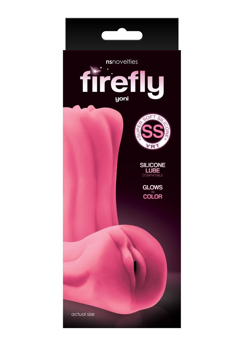 Firefly Yoni Silicone Masturbator Glow In The Dark - Pussy