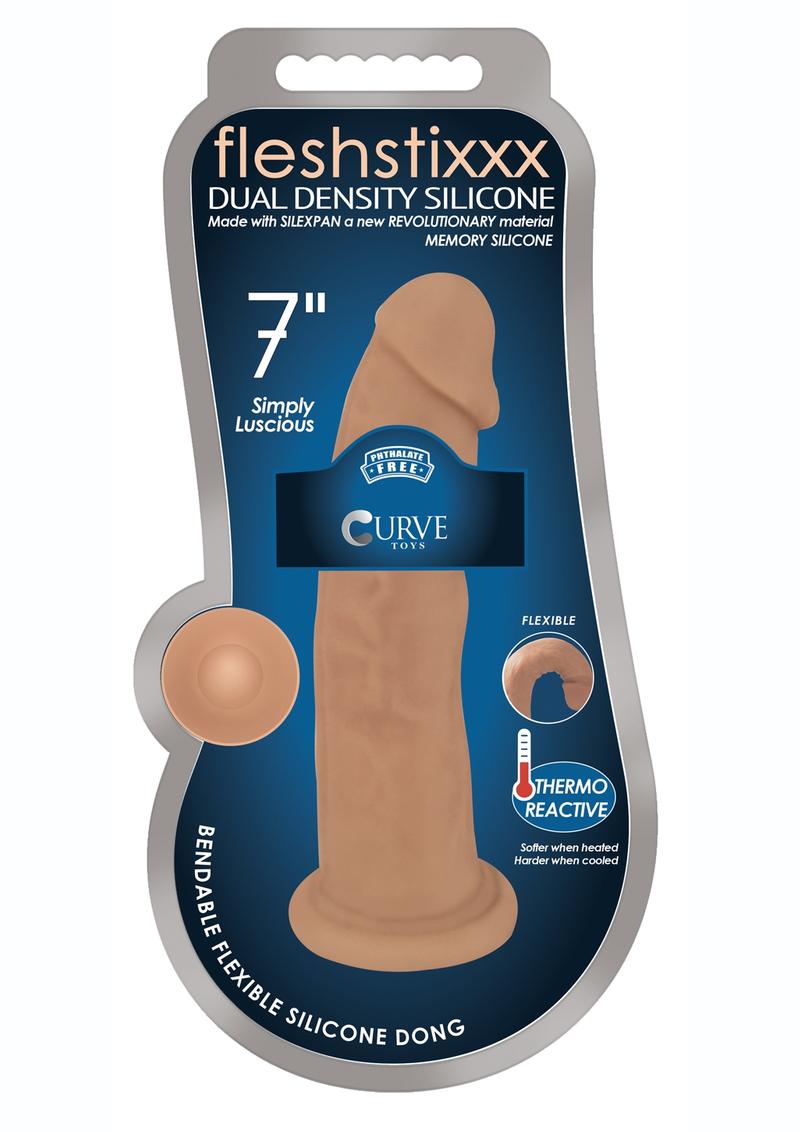 Fleshstixxx Dual Density Silicone Bendable Dong