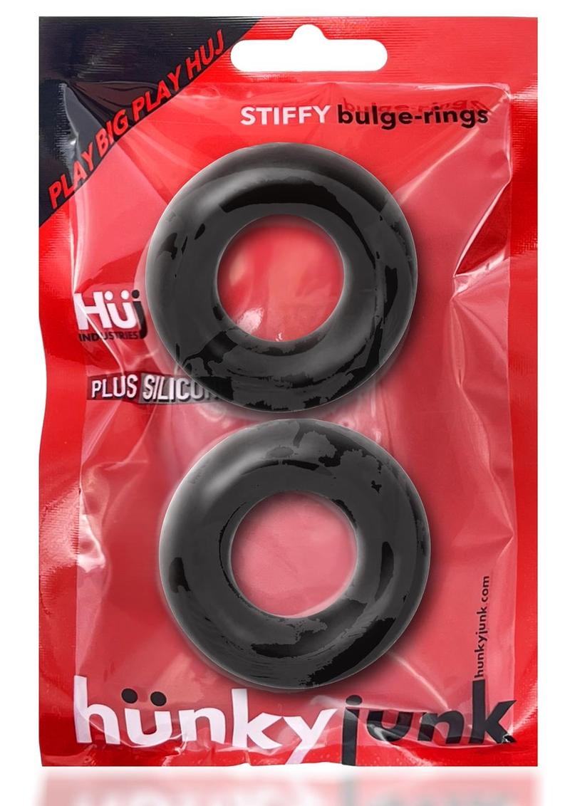 Hunkyjunk Stiffy Bulge Silicone Cock Rings