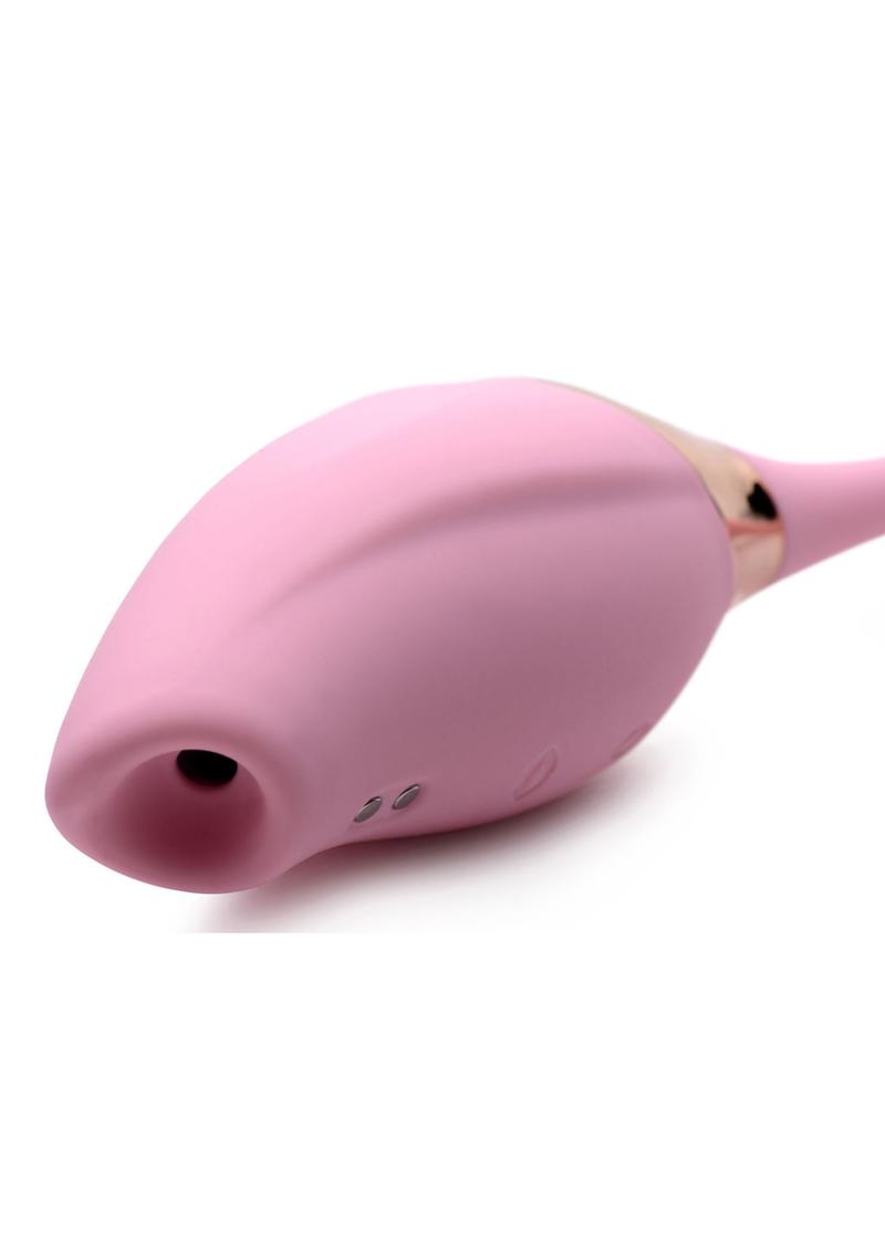 Inme Shegasm 8x Tandem Plus Rechargeable Silicone Suction Clitoral Sti   The Toy Box