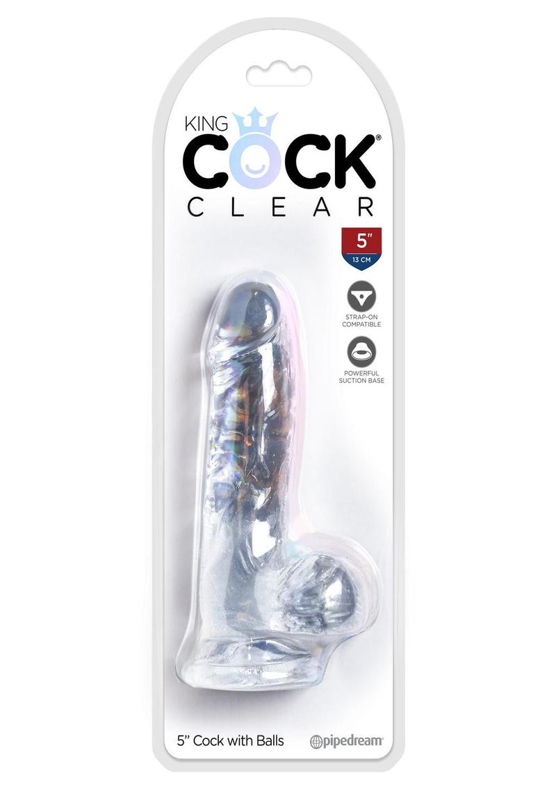 King Cock Dildo with Balls