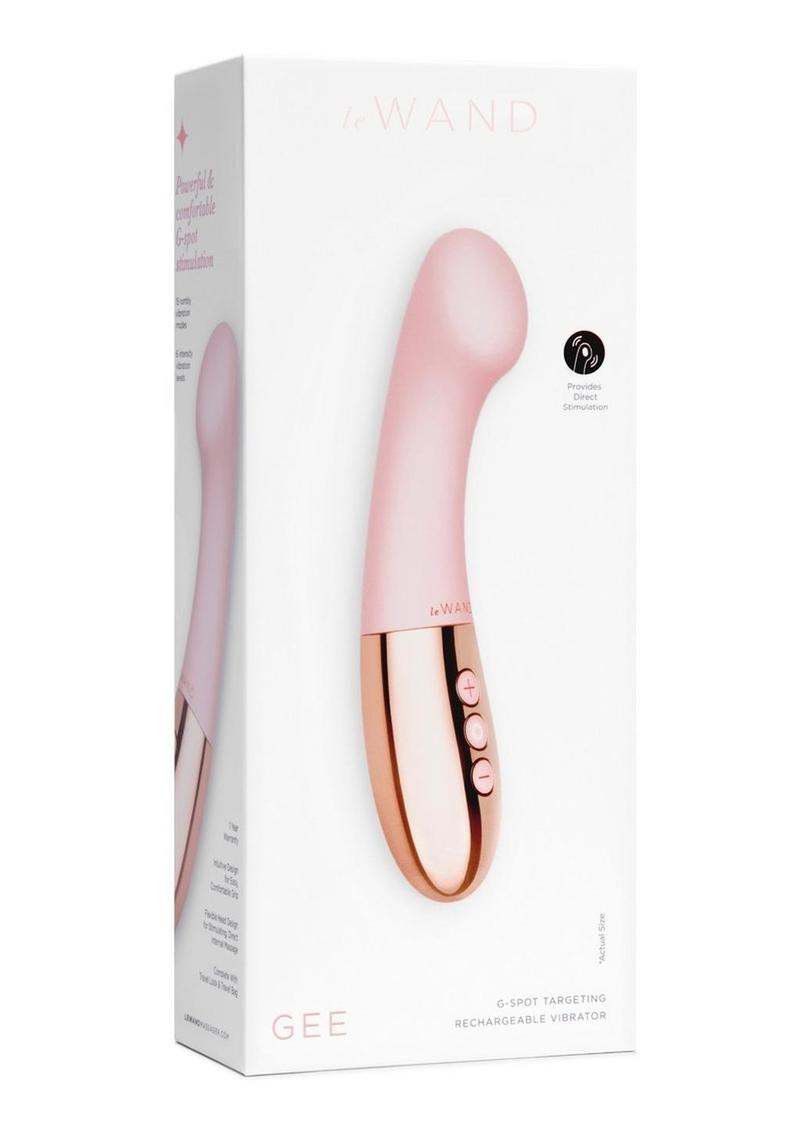 Le Wand Gee Rechargeable Silicone Body Wand