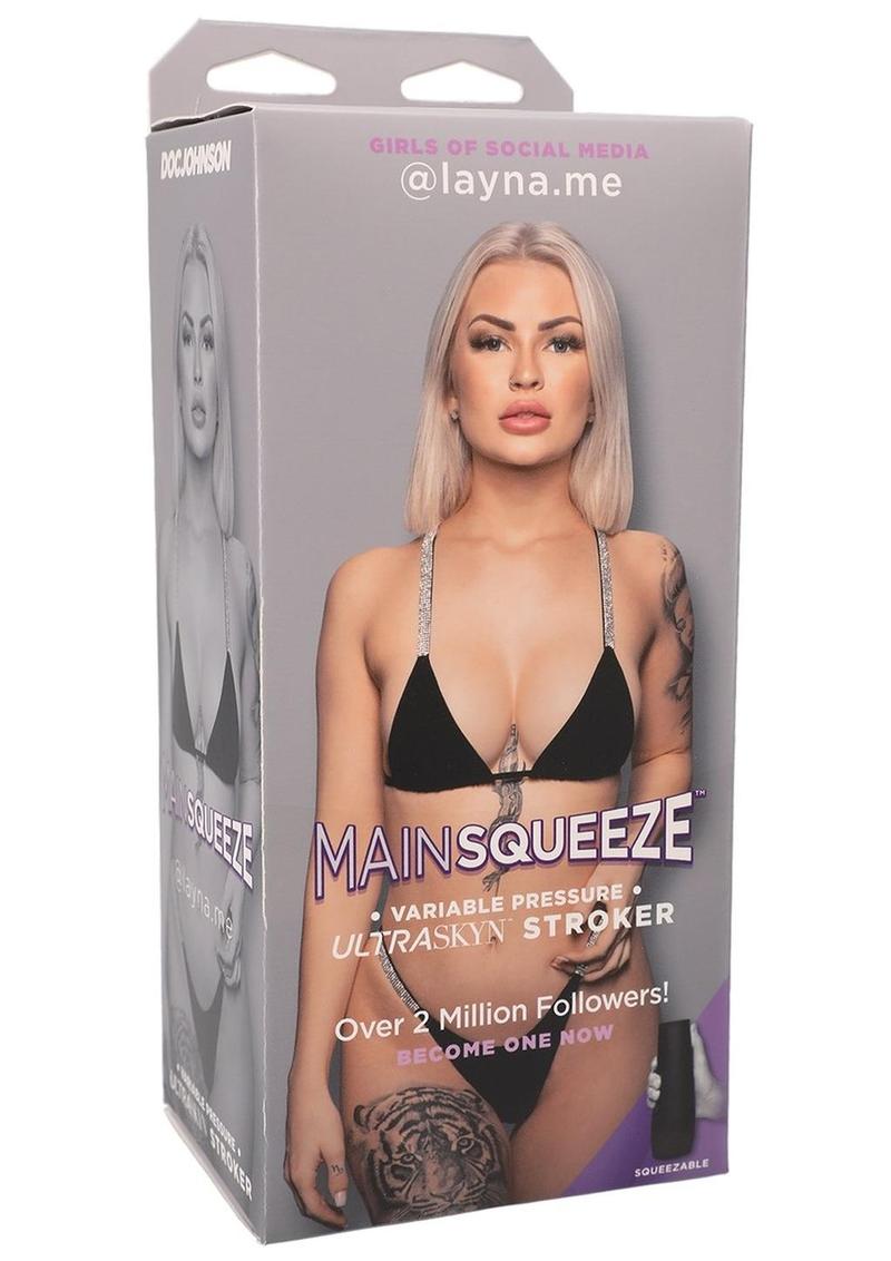 Main Squeeze Girls Of Social Media @Layna.me Ultraskyn Masturbator - Pussy