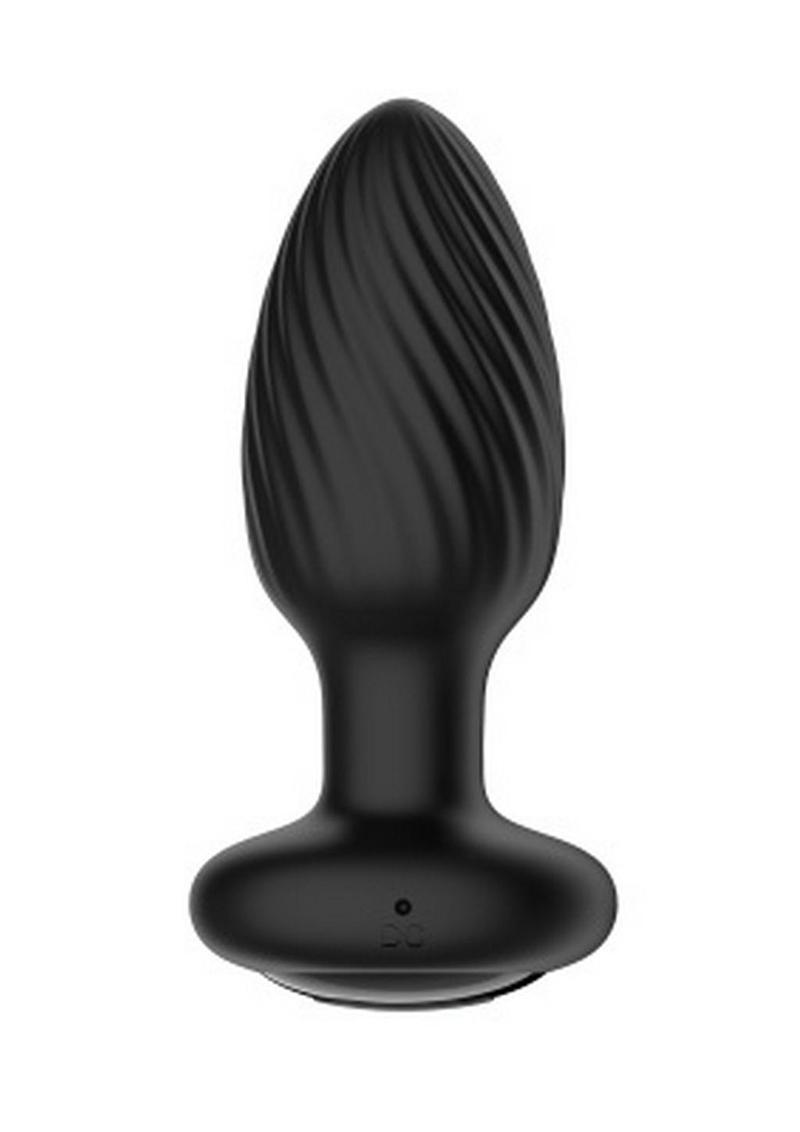 Nexus Tornado Rechargeable Silicone Rotating Butt Plug with Remote Con   The Toy Box