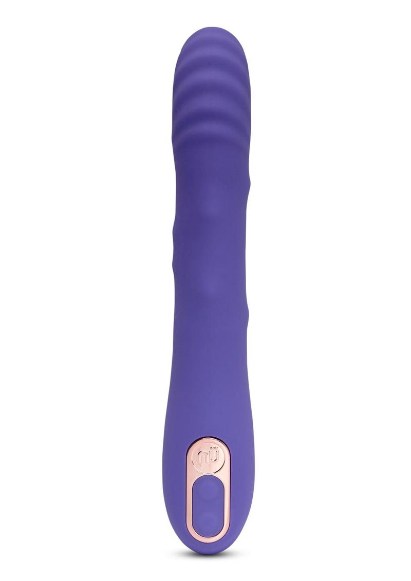 Nu Sensuelle Roxii Rechargeable Silicone Wand with Roller Motion
