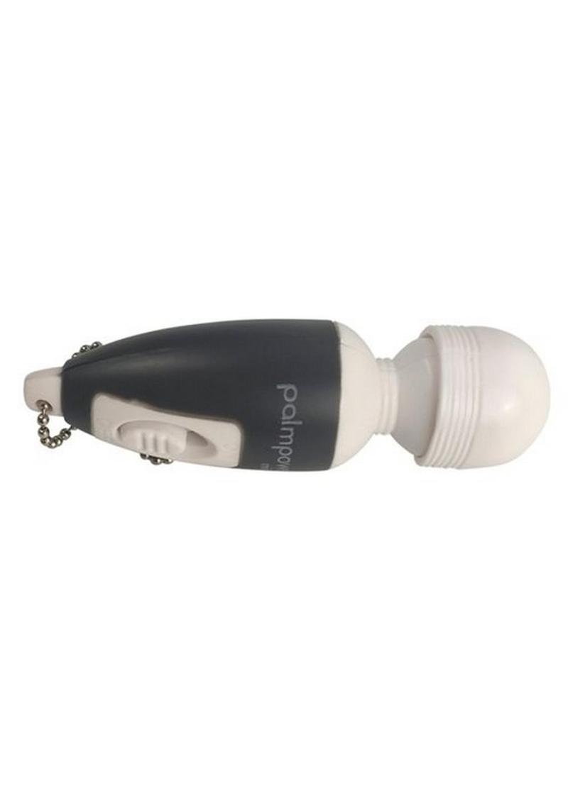 Palmpower Micro Wand Massager - Black/Pink