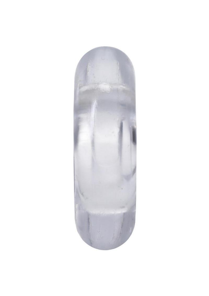 Rock Solid The 2x Donut Cock Ring - Clear - XXLarge