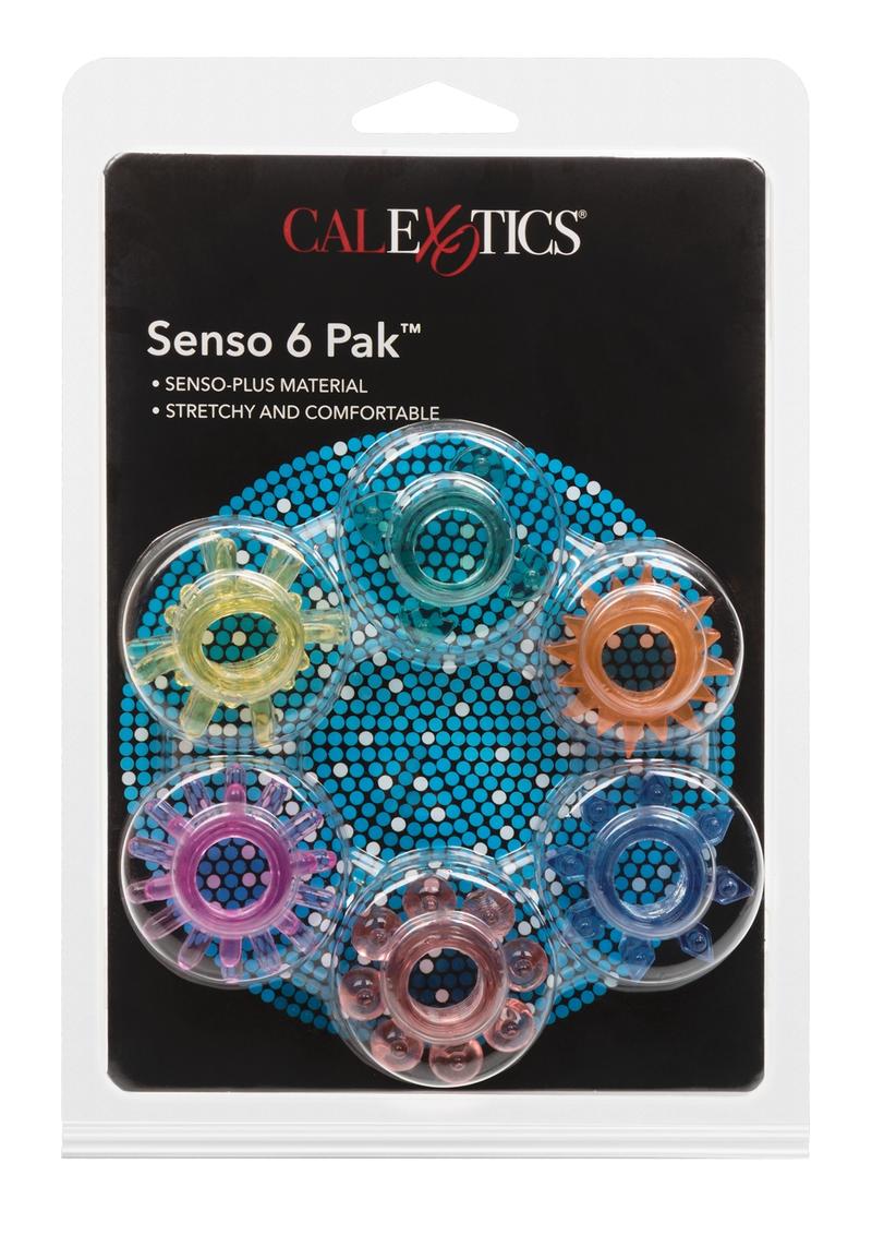 Senso 6 Pack Cock Rings