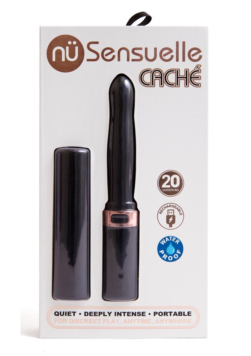 Sensuelle Cache 20 Function Silicone Rechargeable Covered Vibrator