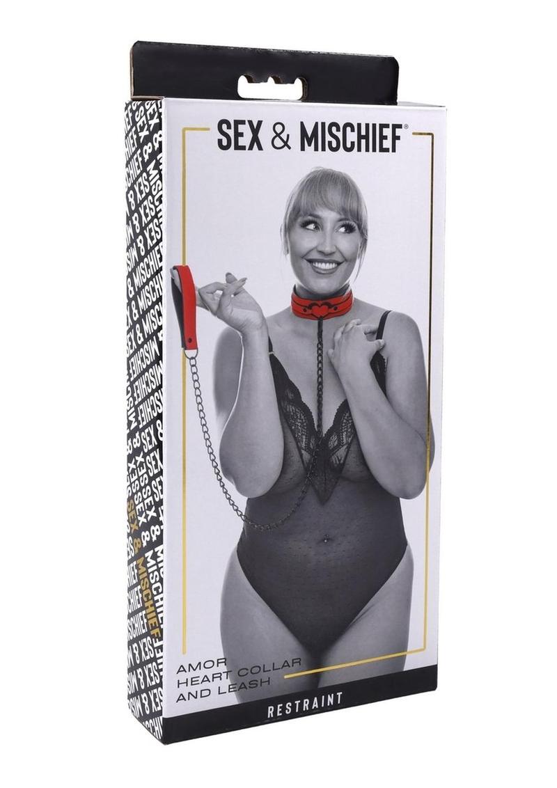 Sex and Mischief Amor Collar and Leash