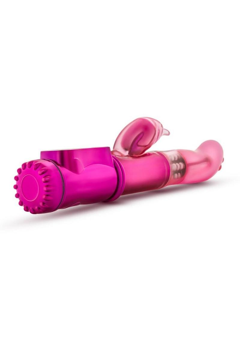 Sexy Things Dancing Dolphin Rabbit Vibrator - Fuchsia/Pink