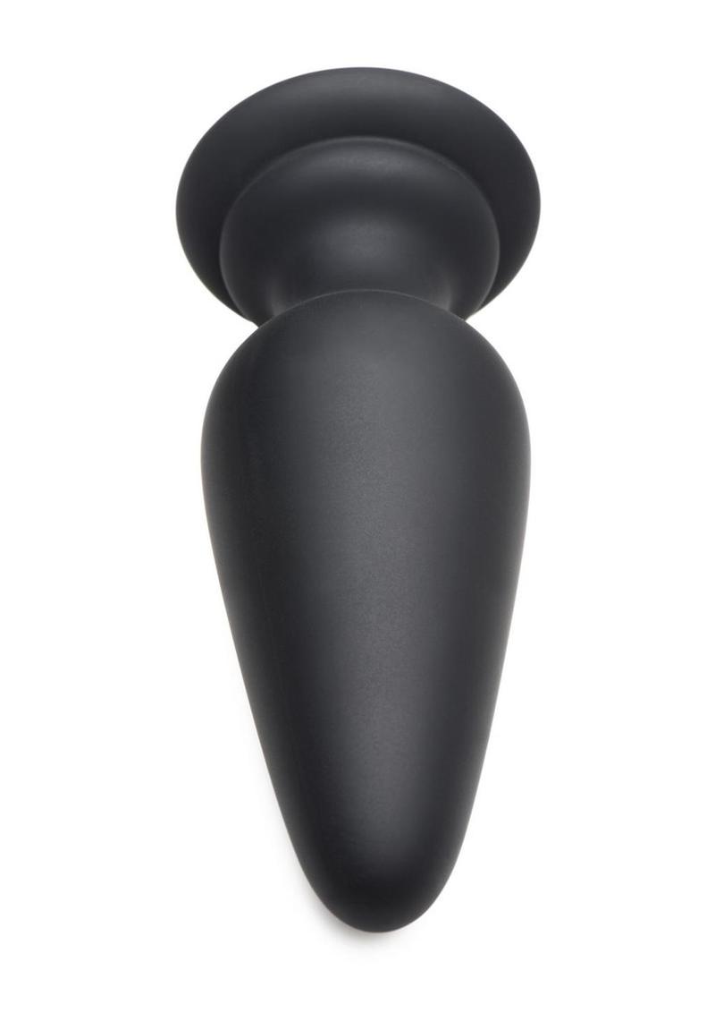 Tailz Snap-On Silicone Anal Plug - Black - XLarge