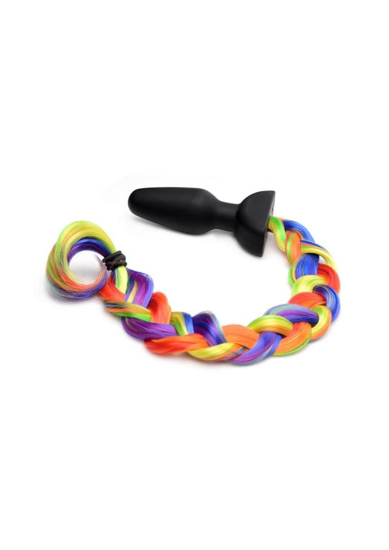 Tailz Vibrating Rainbow Tail - Multicolor/Rainbow
