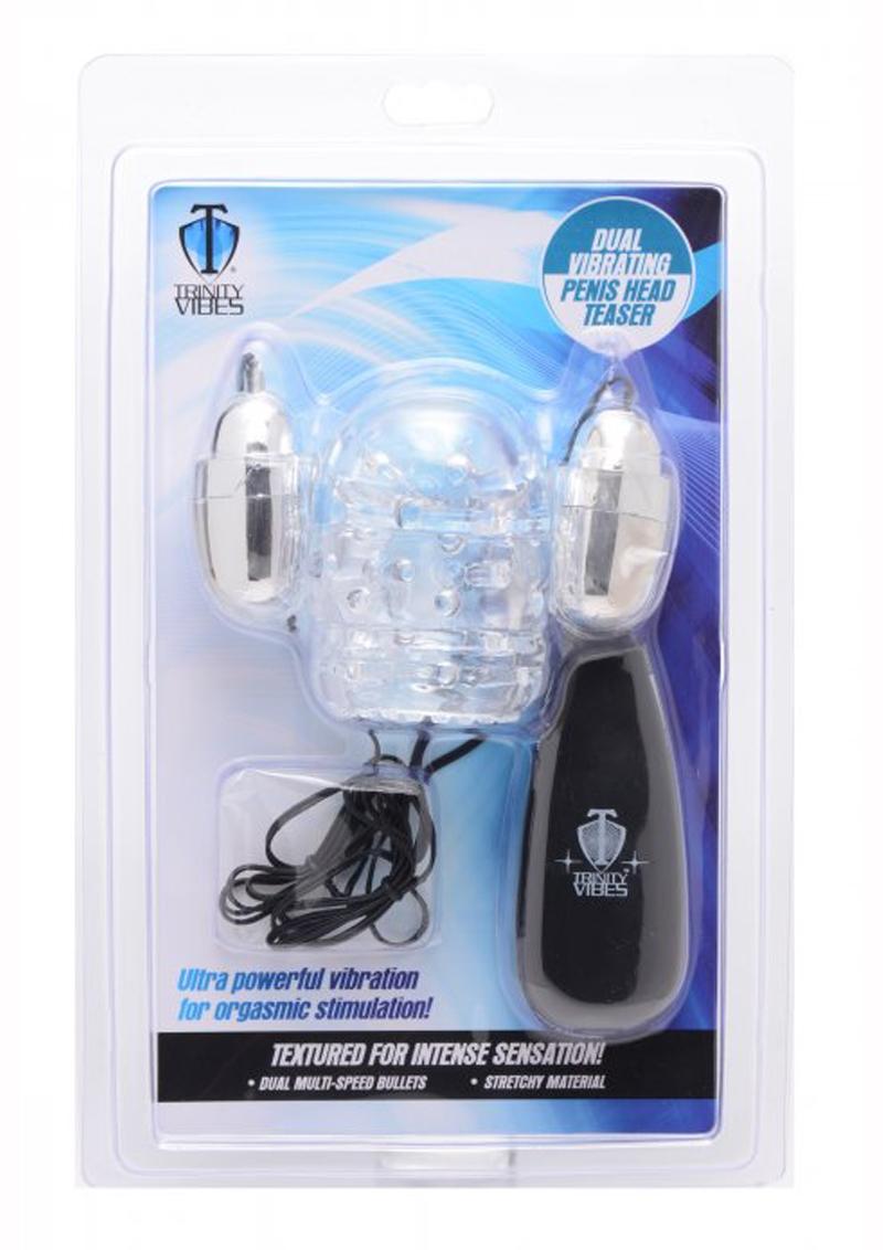 Trinity Men Dual Vibrating Penis Head Teaser with Remote Control The Toy Box Trinity Men Dual Vibrating Penis Head Teaser with Remote Control The Toy Box