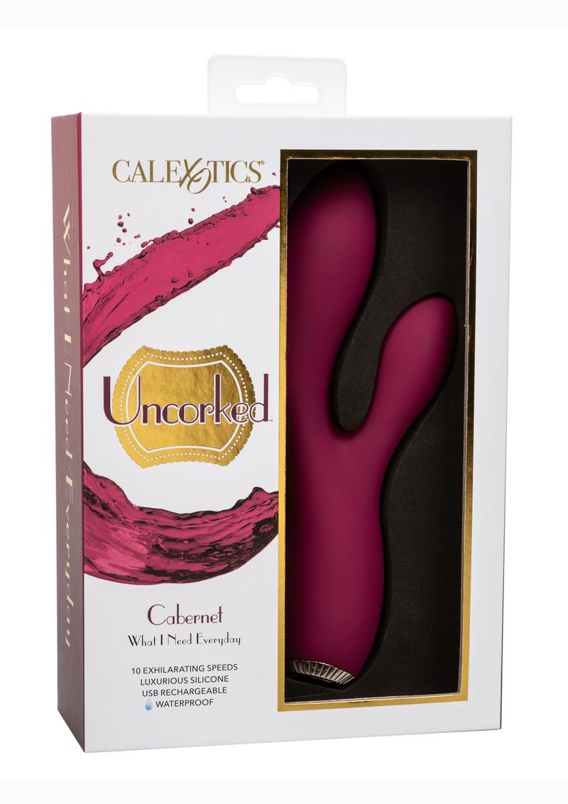 Uncorked Cabernet Silicone Rechargeable Rabbit Vibrator