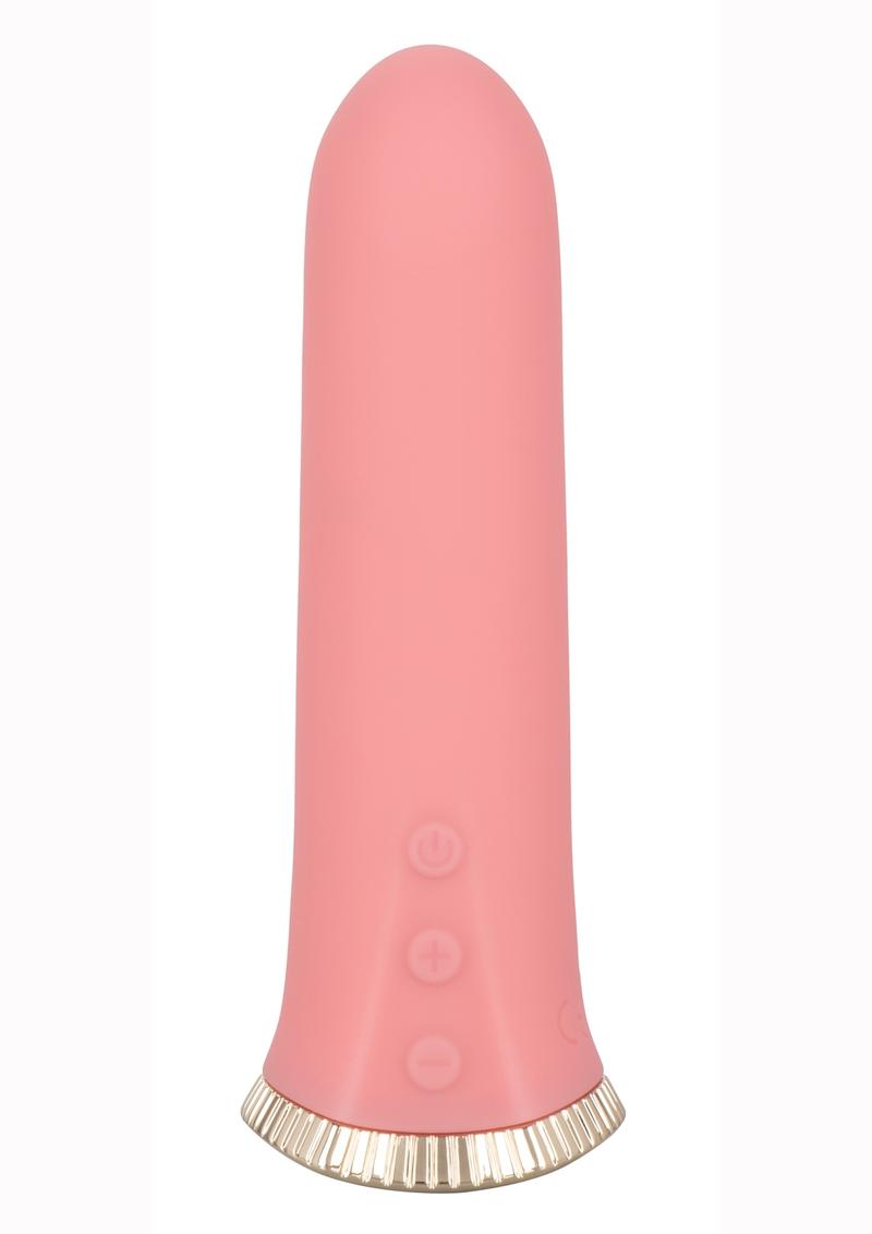 Uncorked Rosé Silicone Rechargeable Vibrator
