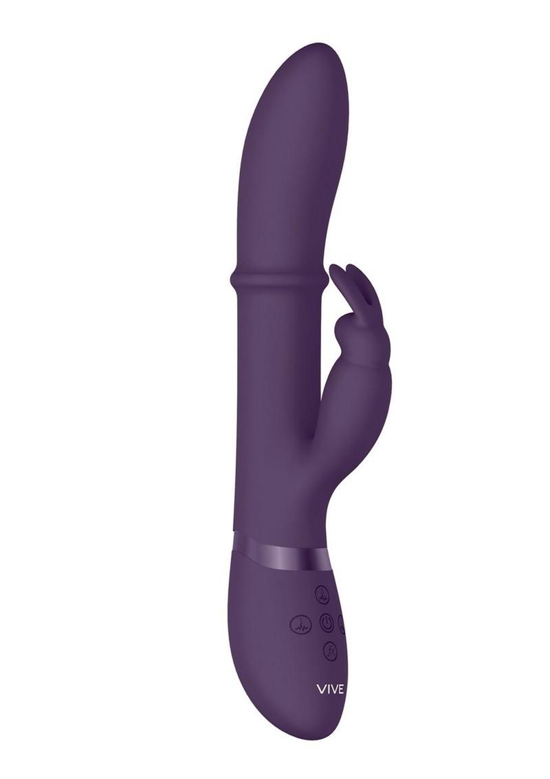 Vive Halo Rechargeable Silicone Ring Rabbit Vibrator