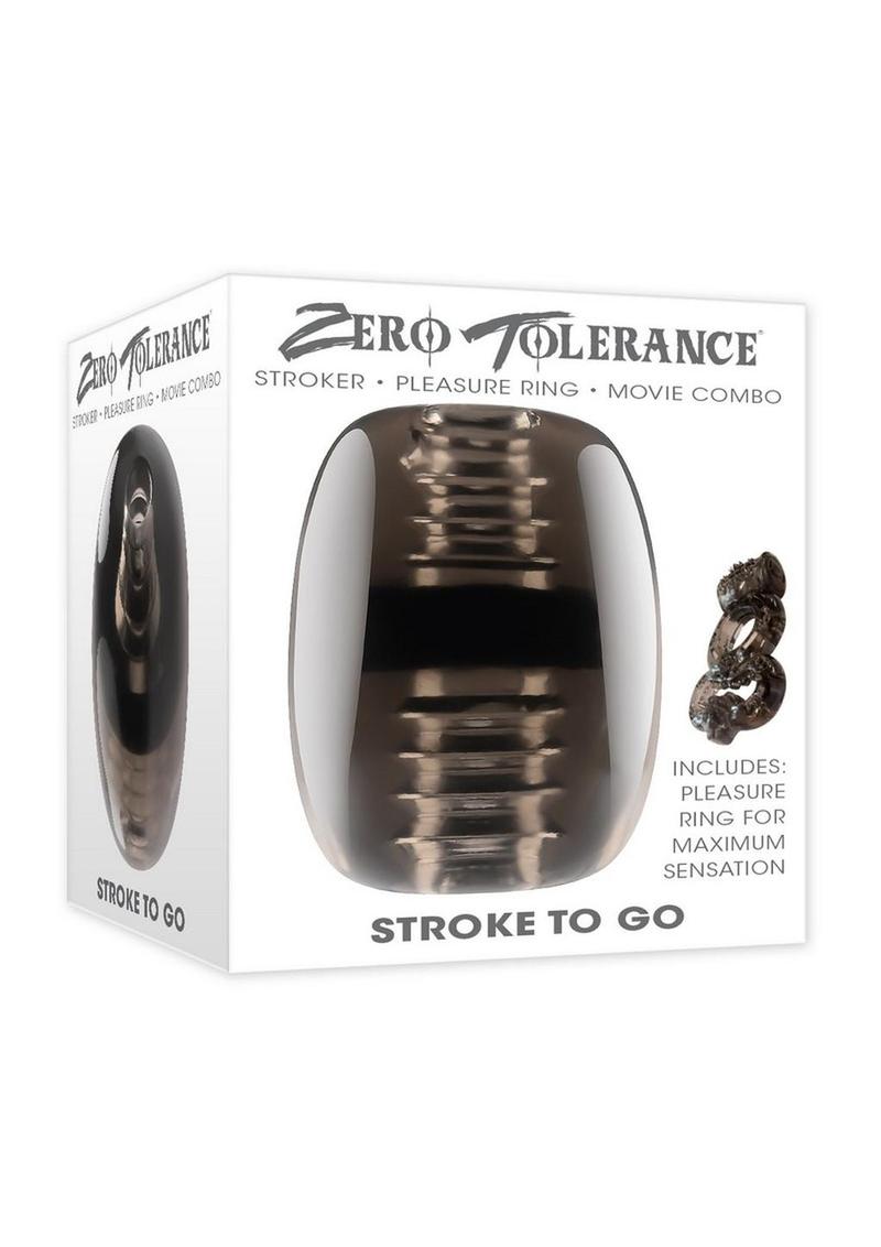 Zero Tolerance Stroke to Go Dual End Masturbator
