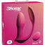 3Some Double Ecstasy Silicone Rechargeable Vibrator with Remote Control