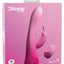 3Some Wall Banger Rabbit Silicone Vibrator USB Rechargeable Suction Cup Wireless Remote Splashproof