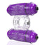 4b Double Wammy Silicone Rechargeable Dual Vibrating Couples Cock Ring