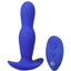 A-Play Expander Rechargeable Silicone Anal Plug with Remote Control - Blue