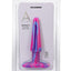 A-Play Groovy Silicone Anal Plug 5in - Fuschia