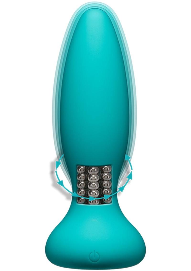 A-Play Rimmer Experienced Anal Plug with Remote Control - Teal