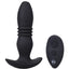 A-Play Rise Silicone Rechargeable Anal Plug with Remote Control - Black