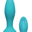 A-Play Vibe Experienced Anal Plug with Remote Control - Teal