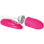 Adam and Eve Turn Me On Rechargeable Silicone Love Bullet with Remote Control - Pink