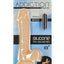 Addiction Bendable David Silicone Dildo - Flesh/Vanilla - 8in