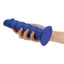 Addiction Fantasy Unicorn Silicone Dildo - Blue - 8in