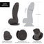 Addiction Toy Collection Ben Silicone Dildo with Balls