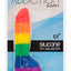 Addiction Toy Collection Justin Silicone Dildo with Balls