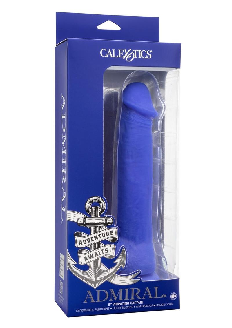 Admiral Vibrating Captain Rechargeable Silicone Dildo