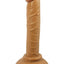 All American Mini Whoppers Straight Dildo - Caramel - 4in