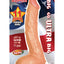 All American Ultra Whoppers Curved Dildo - Vanilla - 11in