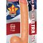 All American Ultra Whoppers Straight Dildo - Flesh/Vanilla - 11in