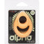Alpha Glow In The Dark Liquid Silicone Teardrop Dual Ring