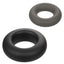 Alpha Liquid Silicone Prolong Cock Ring (2 Piece Set) - Assorted - Assorted Colors