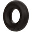 Alpha Liquid Silicone Prolong Cock Ring - Black - Medium