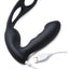 Alpha Pro 7x P-Strap Milker Silicone Rechargeable Vibrating Prostate Plug with Milking Bead, Cock and Ball Ring and Remote Control