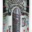 American Bombshell Bunker Buster Dildo - Grey/Gun Metal - 10.7in