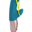 Amorino Silicone Vibrator with Clitoral Stimulator