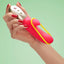 Amorino Silicone Vibrator with Clitoral Stimulator